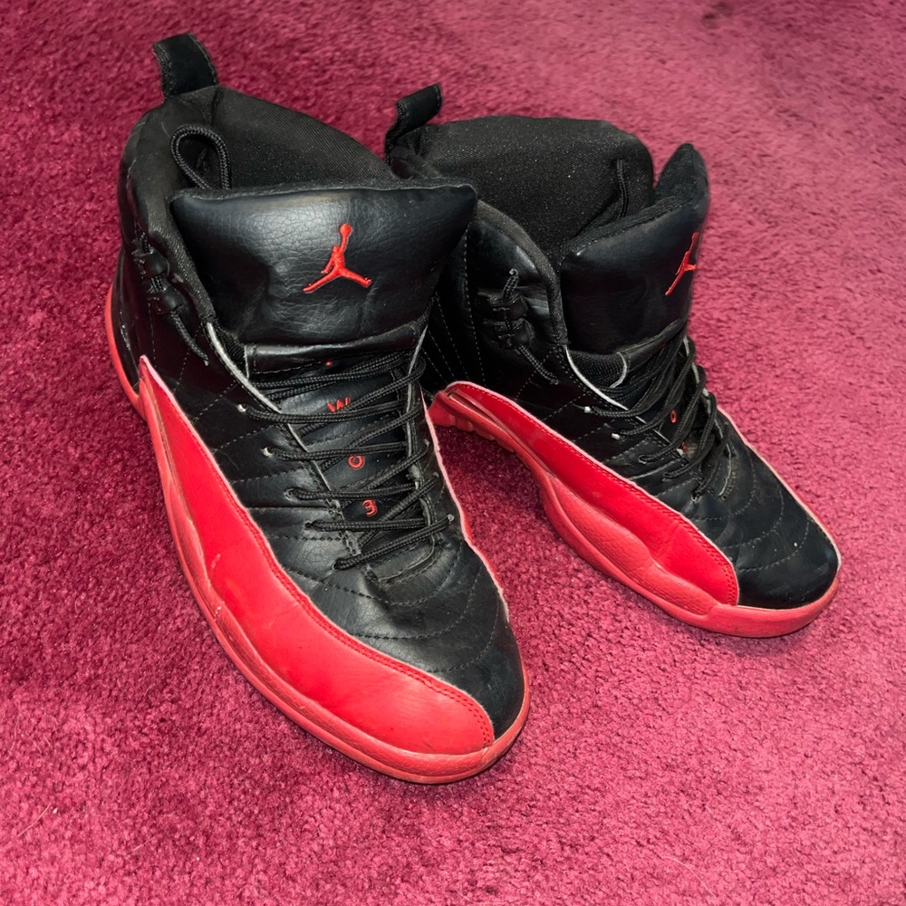Jordan Black and Red Men's Shoes